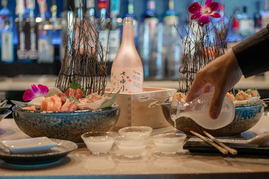 Wasabi Asian Grill & Lounge The District at Prairie Trail